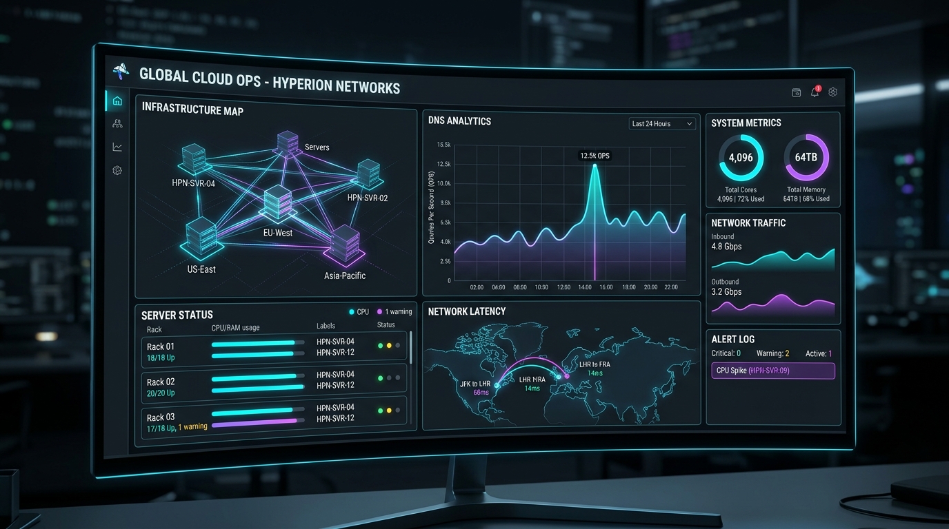 VirakCloud Infrastructure Dashboard